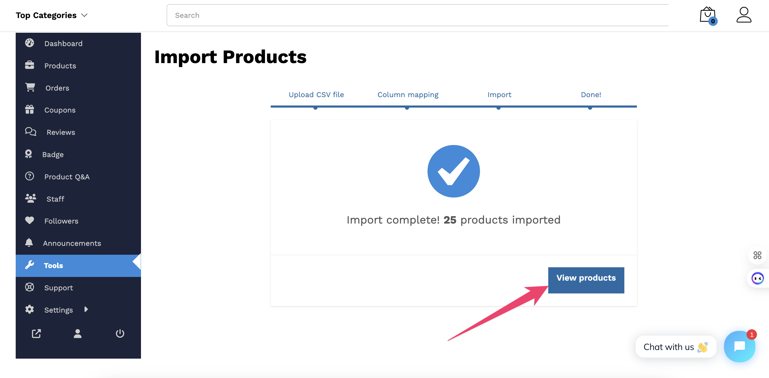 supplier-import-done