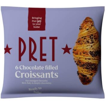 6 Chocolate Frozen Croissants (6 x 420g)