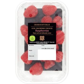 Co-op Irresistible Raspberries