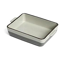 Compact Grey Ceramic Roaster