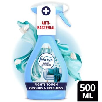 Febreze Antibacterial Fabric Freshener Fresh Linen (500ml)