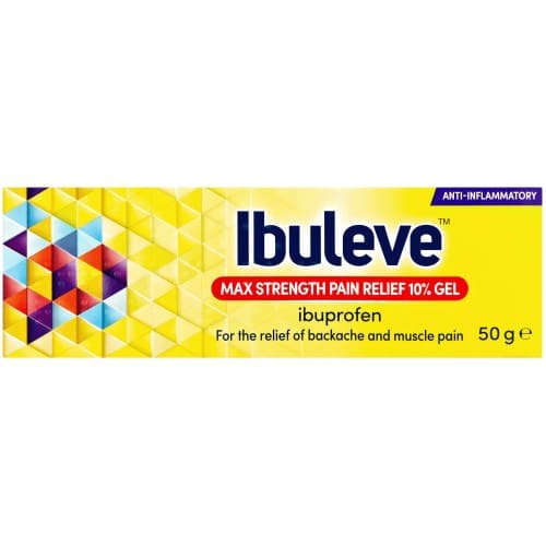 Ibuleve Max Strength Pain Relief Gel (50g)