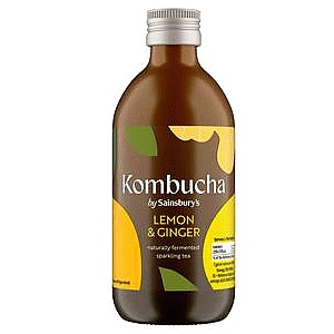 Sainsbury's Ginger & Lemon Kombucha (330ml)