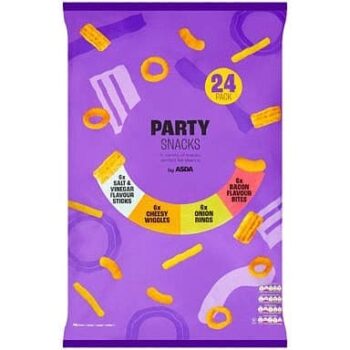 ASDA 24 Party Snacks (510g)