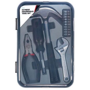 ASDA Asda 14Pc Household Tool Kit