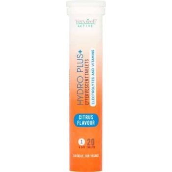 Verywell Active Hydro Plus+ Citrus Flavour 1 a Day 20 Effervescent Tablets