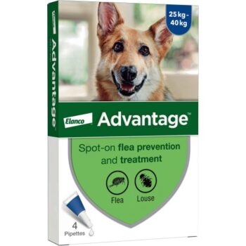 Advantage Spot-On Flea Treatment For Dogs 25.0-80Kg (4)