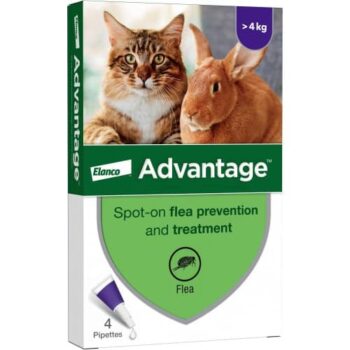 Advantage Spot-On Flea Treatment For Rabbits And Large Cats (Over 4Kg) (4)
