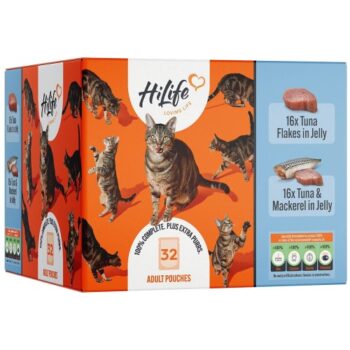 HiLife It's only Natural The Big Tuna One in Jelly (32 x 70g)