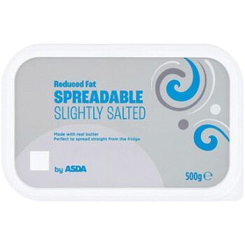 ASDA Reduced Fat Spreadable Slightly Salted (500g)