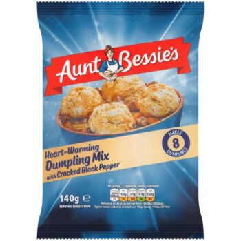 Aunt Bessie's Spectacular Black Pepper Dumpling Mix (140g)