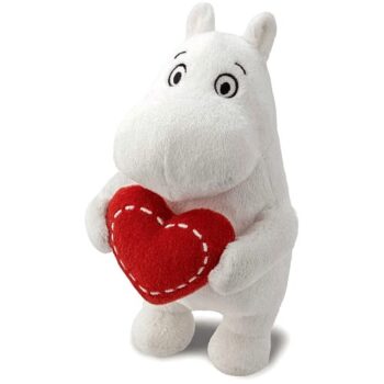 Aurora Moomin Standing With Heart 6.5 Inch