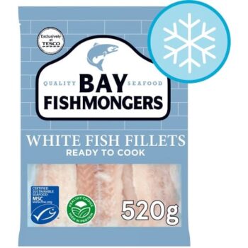 Bay Fishmongers White Fish Fillets (520g)