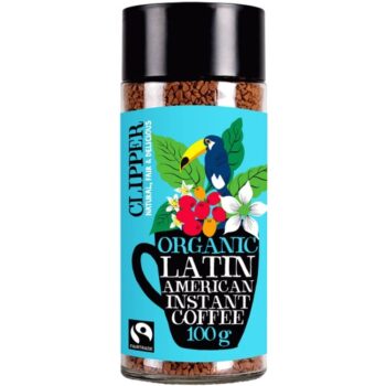 Clipper Fairtrade Organic Latin American Instant Coffee (100g)