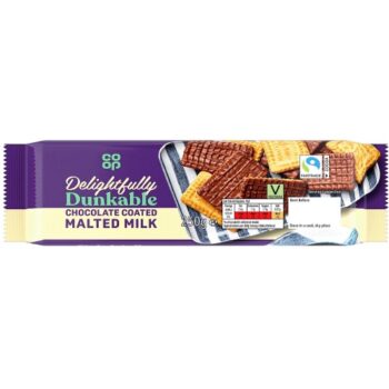 Co-op Milk Chocolate Malted Milk Biscuits (250g)