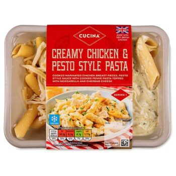 Creamy Chicken & Pesto Style Pasta