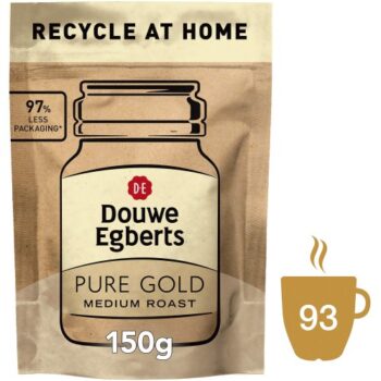 Douwe Egberts Pure Gold Instant Coffee Refill (150g)