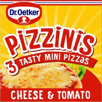 Dr. Oetker Pizzinis 3 Tasty Mini Pizzas Cheese & Tomato