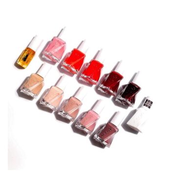Essie Gel Couture Longlasting High Shine Nail Polish Kit Includes 10 Shades Topcoat And Cuticle Oil