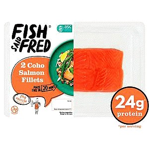 Fish Said Fred 2 x Coho Salmon Fillets (250g)