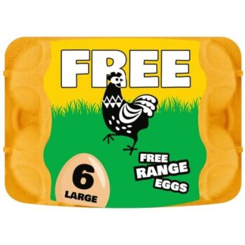 FREE 6 Large Free Range Eggs