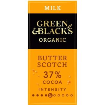 Green & Black's Organic Butterscotch Milk Chocolate Bar (90g)