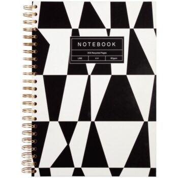 Habitat Luxe A4 150 Pages Ruled Wiro Notebook