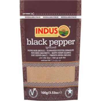 Indus Black Pepper Ground (100g)