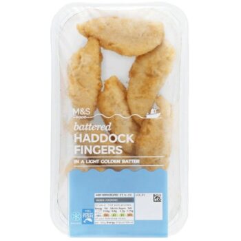 M&S Battered Haddock Fingers (230g)