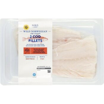 M&S Cod Fillets Skinless & Boneless