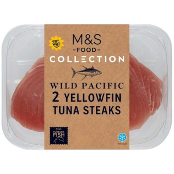 M&S Collection 2 Yellowfin Tuna Steaks (240g)