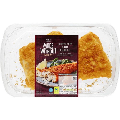 M&S Made Without Breaded Cod Fillets