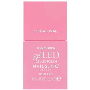 Nails Inc Nails. Inc Gelled Gel Colour Polish Pink Chiffon Candy (10ml)