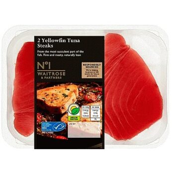 No.1 2 MSC Yellowfin Tuna Steaks (240g)