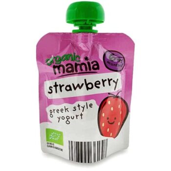 Organic Strawberry Greek Style Yogurt Pouch