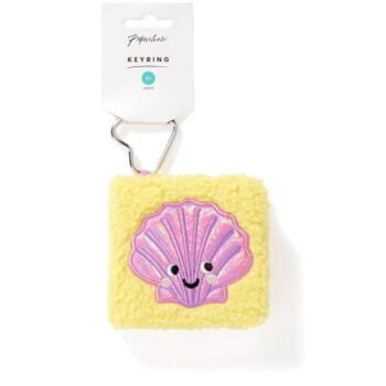 Paperchase Happy As a Fish Shell Notebook Keyring