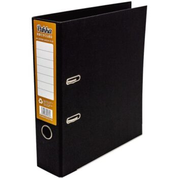 Pukka Recycled Black Lever Arch A4 Each