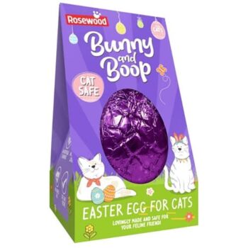 Rosewood Easter Bunny & Boop Egg for Cats Treat (45g)