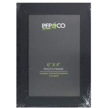 (s) PEP&CO Photo Frame 6x4" Black