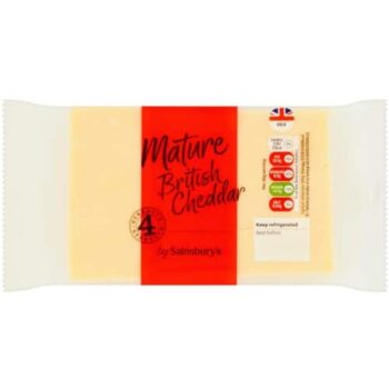 Sainsbury's British Mature Cheddar Cheese (400g)