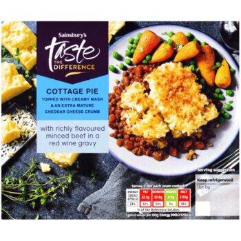 Sainsbury's Cottage Pie Taste the Difference (Serves 1) (400g)