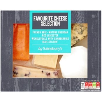 Sainsbury's Favourite Cheese Selection (456g)