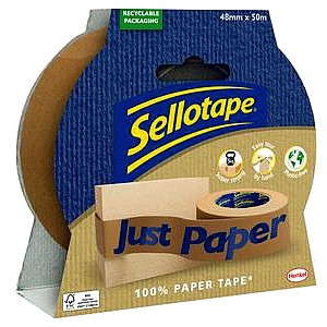 Sellotape Paper Parcel Tape Shlef Tray
