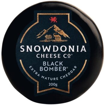 Snowdonia Cheese Company Black Bomber Mature Cheddar Cheese Truckle (200g)