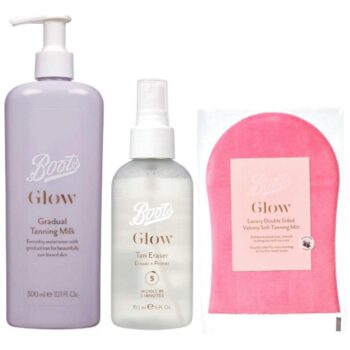 Soltan Boots Glow Tanning Milk Bundle
