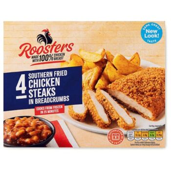 Southern Fried Chicken Steaks in Breadcrumbs (4)