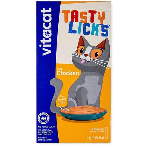 Tasty Licks Cat Food With Chicken