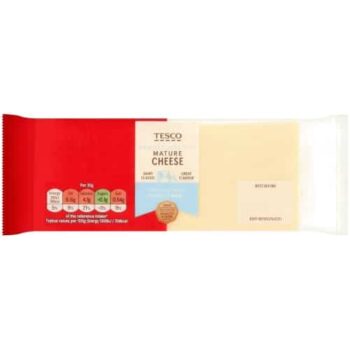 Tesco 30% Reduced Fat Mature Cheese (400g)