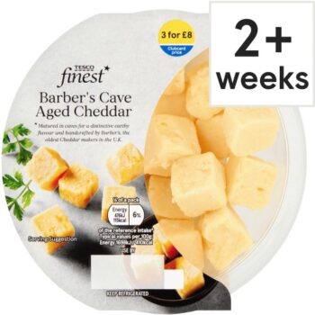 Tesco Finest Barbers Cave Aged Cheddar (110g)