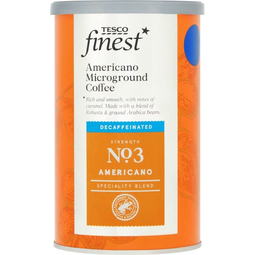 Tesco Finest Decaff Americano Microground Coffee (100g)